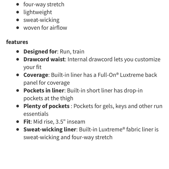 ✨HP✨ 2 pairs! Perfect condition LULULEMON Circuit Breaker skorts. 6, tall. OBO! - Picture 16 of 16